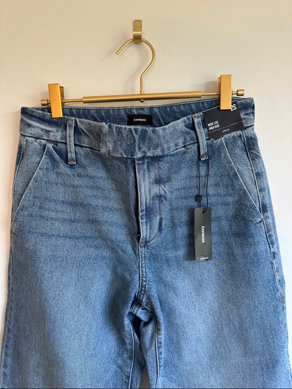 Express Wide Leg High Rise SIZE 2S - Picture 2 of 7